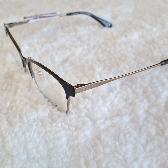 Coach Silver Frame Glasses for NEW Lenses - Picture 5 of 10